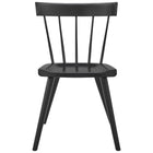 Modway Sutter Wood Dining Side Chair - Black - 2 Pack-9