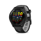 Garmin - Forerunner 265, lunette et boîtier noirs avec bracelet en silicone noir/gris poudre-Le score de preparation à l'entraînement est base sur la qualite du sommeil, la recuperation, la charge d'entraînement et le statut HRV pour determiner si vous êtes prêt à aller fort et à tirer le meilleur parti de votre entraînement (les donnees presentees sont destinees à être une estimation precise des mesures suivies)