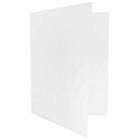JAM Paper Two-Pocket Textured Linen Business Folders - White - 6 Pack-Quantity: 6 Folders per Pack | One for each subject & project