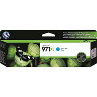 HP 971XL Cyan High Yield Original Ink Cartridge (CN626AM)-High-yield ink, up to 6600 pages