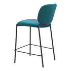Zuo Plat Counter Stool - Green - Set of 2-6