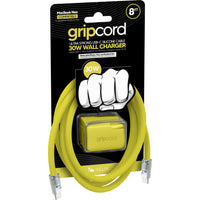 Helix - Ensemble chargeur mural 30 W et câble USB-C en silicone - coloris Citrus-Chargeur mural USB-C à charge rapide 30 W