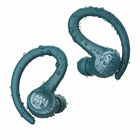 JLab Go Air Sport True Wireless Earbuds - Teal-Sport design &ndash, earhook for secure fit plus sweat + splashproof with an IP55 rating