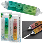 Merangue - Ruban Correcteur 2-en-1 Merangue-Corps transparent pour une meilleure visibilité