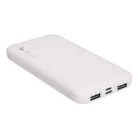Helix 10,000 mAh Power Bank - White-LED Power Indicator Light