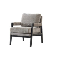 Brassex Hugo Accent Chair - Grey-Modern design aesthetic