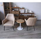 Brassex - Chaise d'appoint 384520 - beige vintage-6
