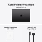 Apple - MacBook Pro 16 po - M5 Pro - CPU 18 cœurs - SSD 1 To - Mémoire 48 Go - Noir infini-9