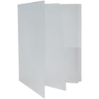 JAM Paper - Chemises multi-poches en plastique robuste - organiseur à 6 pochettes - transparent - Paquet de 2-Dossiers à poches multiples avec sections de poche intérieures | Couleur: Clair