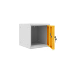 Ceha Canada OKK 12" Cube Locker - Yellow Door-MODULAR DESIGN: Pre-drilled holes on the sides tops, and bottoms for easy bolting and expanding your storage units