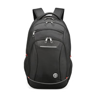Swissdigital Sursee Backpack with SD Finder-SDD FINDER - Equipped with SDD Finder, which officially works with the Apple Find My network and Android system. If you ever lose sight of your belonging, you can easily and anytime locate it with the Apple Find My app and Swissdigital Design App. In addition an acoustic alarm with up to 110 dB can be activated remotely to find the belongings or to warn others. The SDD Finder allows continuous Bluetooth interaction between your mobile device and your Finder throug