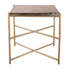 Zuo Kove Side Table - Gold-Dimensions: 20.9" L x 20.9" W x 22.4" H