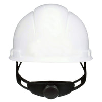 3M Non-Vented Hard Hat with Ratchet Adjustment-Three levels of height adjustment help promote optimal comfort