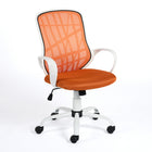Desert High-Back Office Chair, Orange/ Black (3339-DM6442-0W)-Dimensions: 37.41''-41.30''H x 24.8''W x24''D