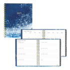 Blueline - Agenda Hebdomadaire/Mensuel 17 Mois D’Août À Décembre - 9 1/4 po H x 7 1/4 po l - Motif Celestial - Bilingue-17 mois, d’août à décembre