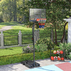Soozier Portable Basketball Hoop with 44.5" Backboard and Fillable Base-Shatterproof backboard minimizes injury and damage risks
