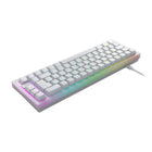 Cherry K5V2 Compact Backlit Gaming Mechanical Keyboard - White-Vibrant RGB Strip Lighting – Per-key customizable RGB with integrated LED strips for immersive lighting effects