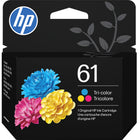 HP 61 Original Ink Cartridge - Standard Yield - Tri-Color -Standard‑yield cartridge prints up to 200 pages