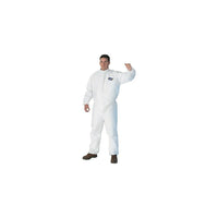 Kimberly-Clark – Combinaison Kleenguard A30 blanche avec fermeture à glissière, TTG, 12/paquet (46005)-Matériau : Tissu non tissé
