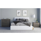 Nexera James 4-Drawer Dresser Chest - Bark Grey-Designed and made in Canada with CARB II/FSC Certified particle board and MDF materials.  Ships in 24-48H from order date. Assembly required