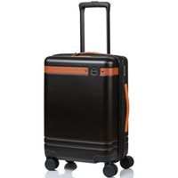 Champs Vintage IV 20" Carry-on Luggage Case - Black-Expansion