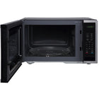 Magic Chef 1.1 cu. ft. 1000W Countertop Microwave in Stainless Steel with - Digital Touch-Rotating glass turntable for even heat distribution