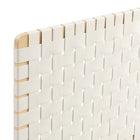 Modway Sparta Weave Wall-Mount Vegan Leather Twin Headboard - Natural Beige-6