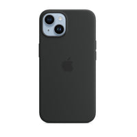 Apple iPhone 14 Silicone Case With Magsafe - Midnight Black-For use with iPhone 14