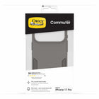 OtterBox Commuter Compatible with MagSafe Case with Camera Control for iPhone 17 Pro - Cottonwood Glen Brown-Bumpers around the camera protect against hard hits