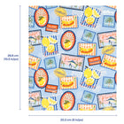Hilroy Travel Notebook - 10-1/2" H x 8" W - 160 Pages - Blue-85 Pages / 40 sheets