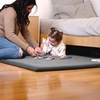 FIORA Tatami Play Mat - Granite - 100 cm x 150 cm x 3 cm-Its extra-soft texture provides a comforting effect, and its on-trend color options will blend perfectly with your décor