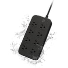 BlueDiamond WeatherGuard 10' 8-Outlet Surge Protector -Power Switch: For safe operation and power management