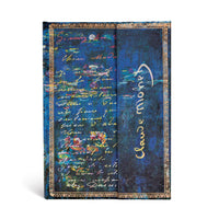 Paperblanks - Carnet à Courverture Rigide Midi Ligné - Monet (Nénuphars) Lettre à Morisot-144 pages, 21 lignes par page