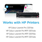 HP 218X Original LaserJet Toner Cartridge - High Yield - Magenta-This cartridge works with: HP Colour LaserJet Pro 3201dw; HP Colour LaserJet Pro MFP 3301cdw, 3301fdw, 3301sdw
