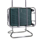 American Tourister Surftime Spinner Carry-on - Metallic Teal-Retracting top carry-handle stays close to the case to protect against damage.
