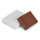 Champs Onyx Leather Access Center Wing Wallet - Brown-7 Credit card slots