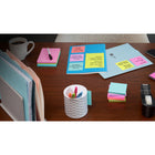 Post-it Super Sticky Notes - Neutrality Collection - 4" x 6"-These sticky notes adhere firmly to walls, windows, doors, and other vertical surfaces, allowing you to move your reminders with ease