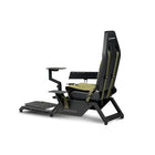 Next Level Racing Flight Simulator Boeing Military Edition - Green-Boeing inspired components like green canvas seat covering and military green highlights