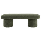 Modway Orla Chenille Upholstered Bench - Sage-7