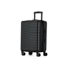 Bugatti Munich 21" Hardside Carry-On Luggage - Black-Reinforced top handle and side handle for added strength