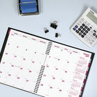 Brownline 2027 14-Month Monthly Planner CoilPro Hard Cover - 11" x 8-1/2" - Black-Page Size: 11'' H x 8-1/2" W