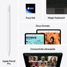 Apple - iPad Air 11 po, Puce M4, Wi-Fi, 256 Go, Comète-Utilisez votre empreinte pour déverrouiller iPad Air, vous connecter dans les apps et payer en toute sécurité avec Apple Pay
