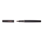 Gry Mattr Gel Pen Matte Black Barrel - Black Chrome Accents-Black Ink