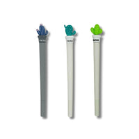 Merangue Cactus Topper Pen - 1.0mm - Black-Ballpoint pen with cactus-shaped topper
