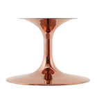 Modway - Lippa 36 po Faux marbre Table basse - Rose Black-Anneau sans marquage