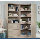 Sauder Bookcase with Drawers - Chalked Chestnut-Clear instructions: With illustrated instructions and labeled parts, you'll set it up quickly and easily