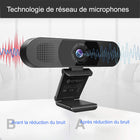 EMEET - SmartCam C980 Pro 1080p Webcam de conférence tout-en-un-Champ de vision ajustable de 60° à 98°
