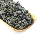 Tao Tea Leaf - Thé vert Gunpowder, 100 g de thé en vrac-Le thé est nommé pour son apparence. On a mentionné que les petites feuilles de thé roulées ressemblent à de la poudre à canon