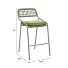 Zuo Rio Barstool - Green - Set of 2-6