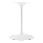 Modway Lippa 36" Round Wood Dining Table - White Cherry Walnut-Assembly Required